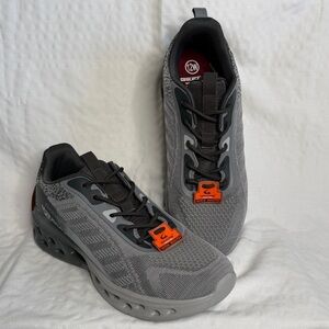 Geers Men’s Wide Width Gray Athletic Mesh Sneakers Walking Running Shoes Sz 12W